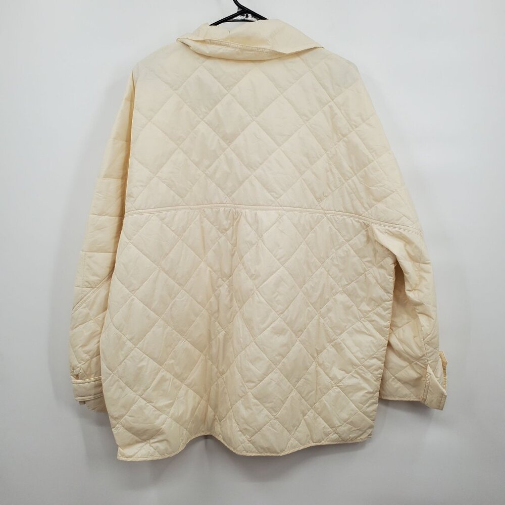 Anthropologie Lightweight Quilted Shacket Women Size XL NWT Button Up - Picture 10 of 15